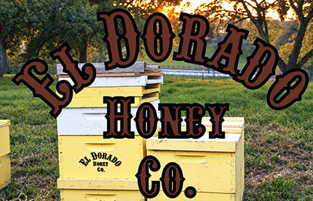 El Dorado Honey Co. bee hives at sunrise